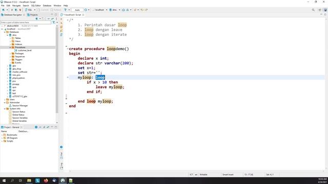 MySQL Stored Procedure #9 Loop Statement смотреть онлайн