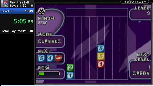 [WR] Uno Free Fall - Levels 1-20 - 10:39 смотреть онлайн
