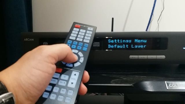 Настройка плеера Arcam CDS50