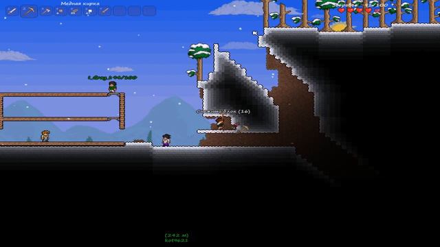 Terraria c Halo часть 1:Строим дом! смотреть онлайн