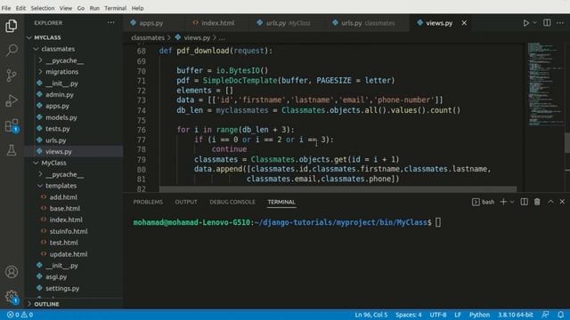 #30 Excel File Generation in Django - Part 1 (Django Beginner to Intermediate Tutorials) смотреть онлайн