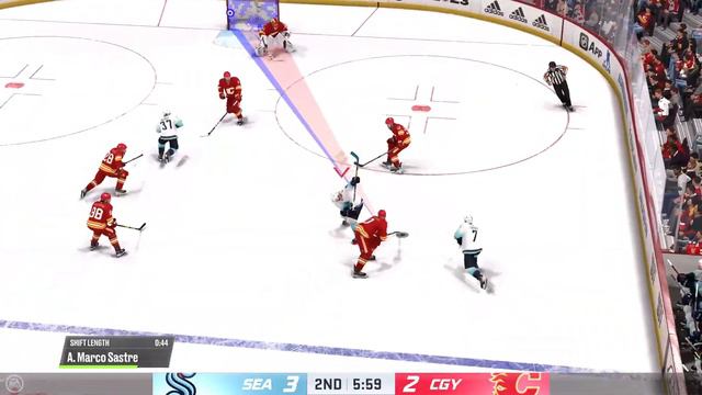 NHL 23 PS5! Be A Pro NHL 2022/2023 Seattle Kraken @ Calgary Flames #11 смотреть онлайн