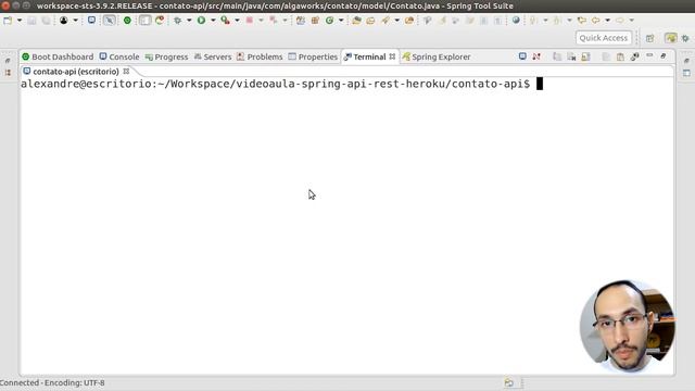 Aplicação Spring Boot no Heroku: como fazer deploy de uma API RESTful смотреть онлайн
