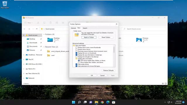 Fix Disappeared Files and Folders In Windows 11 [Tutorial] смотреть онлайн
