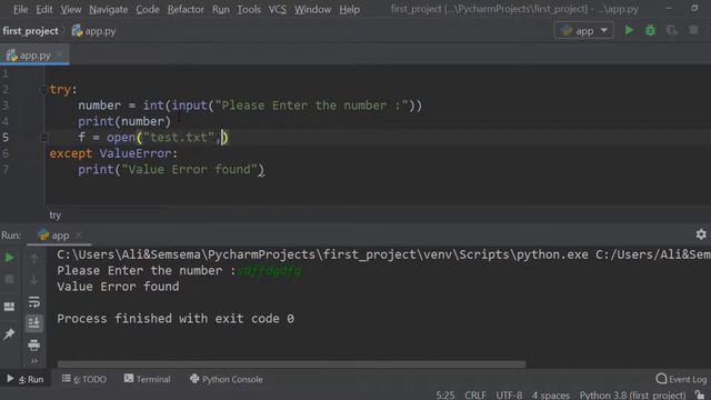 16- Python Tutorial | Exceptions - دورة بايثون للمبتدئين смотреть онлайн