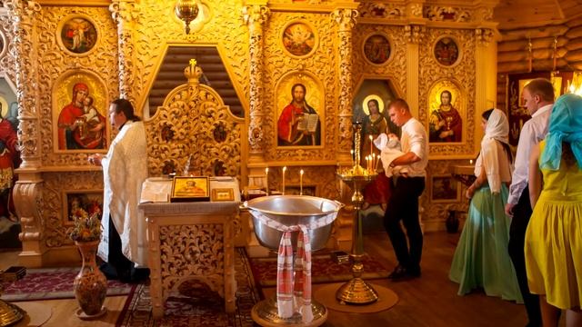 Крестины ребенка. Украинское село смотреть онлайн