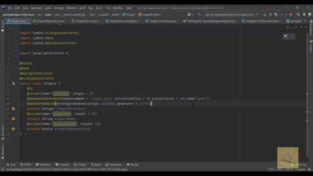 #CRUD API Part - 9 | Run the project | Displaying Swagger UI | Performing CRUD operations by Jay | смотреть онлайн