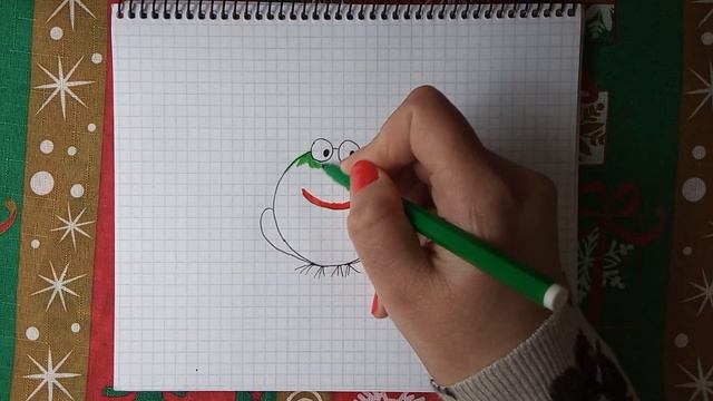 Как нарисовать легко лягушку смотреть онлайн