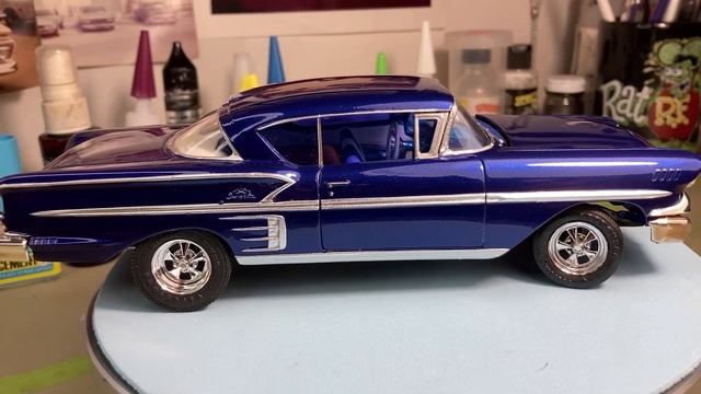 Two 1958 Amt Chevy Impala Builds Singin The Blues смотреть онлайн