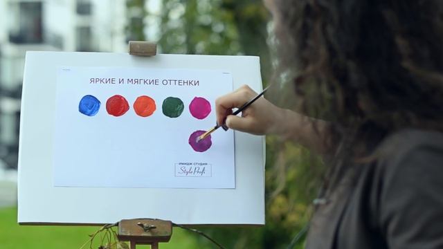 Учимся видеть свои цвета с помощью красок / Основы определения цветотипа смотреть онлайн