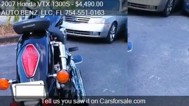 2007 Honda VTX 1300S for sale in Fort Lauderdale, FL 33304 a смотреть онлайн