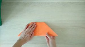 Мастер-класс птичка в технике оригами для детей.