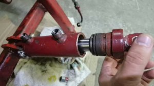 Минитрактор кмз-012, ремонт гидроцилиндра