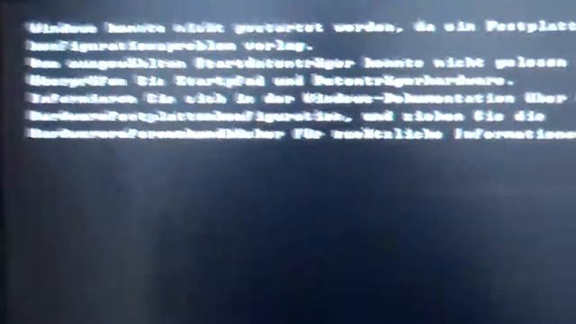 CDBOOT: COULDN´T FIND BOOTMGR смотреть онлайн