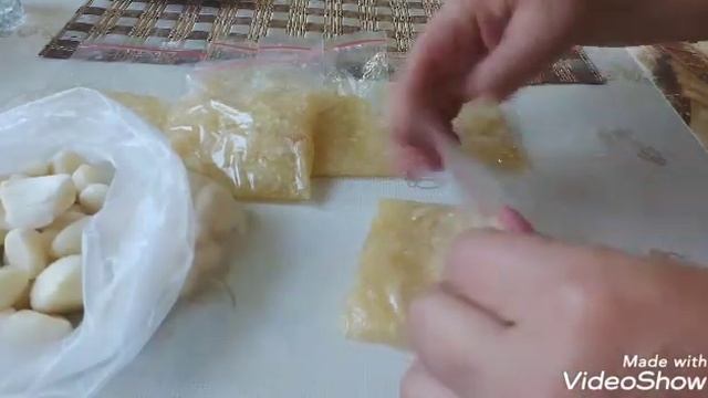 ЗАГОТОВКИ НА ЗИМУ.КАК Я СОХРАНЯЮ ЧЕСНОК.КУКУРУЗА В ЗАМОРОЗКЕ. смотреть онлайн