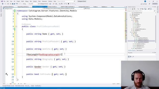 BUILDING an APP with ASP.NET Core & Angular - Part 21 - Server User Profiles смотреть онлайн