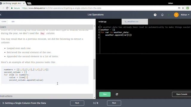 List Slicing, Length, And Membership In Python смотреть онлайн