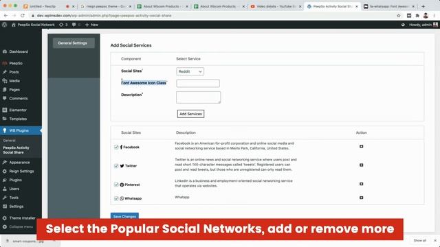 WordPress PeepSo Addon for Sharing Activities to Facebook Twitter and other Social Network Platform смотреть онлайн