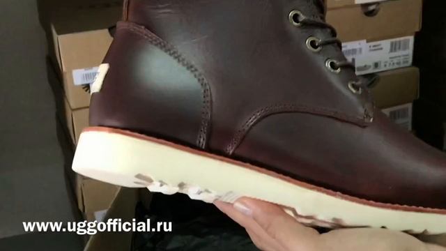 Обзор мужских ботинок UGG Hannen Новинки UGG 2018-2019 смотреть онлайн