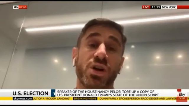 Bernard Whitman on The News Hour with Mark Austin on SKY News 2/5/2020 смотреть онлайн