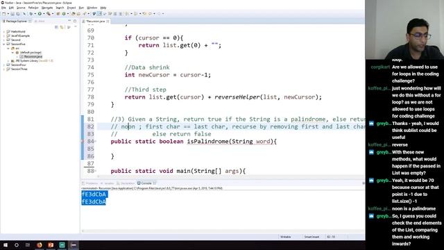 Foo-Bar: Java Concepts Review. Fifth Session (Recursion). смотреть онлайн