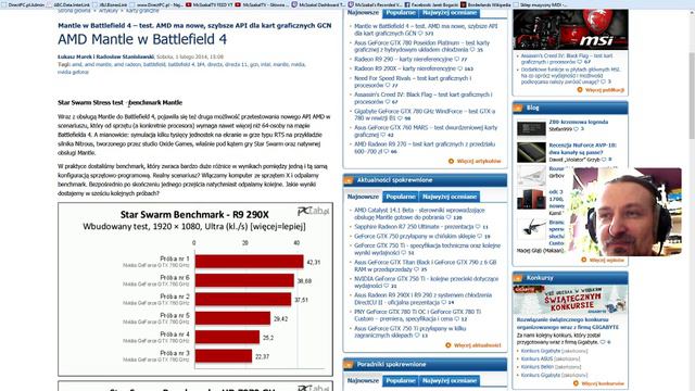 AMD MANTLE PRZYSPIESZA w BATTLEFIELD 4 ale nie na stałe. | 02.2014 - McSzakalTV смотреть онлайн