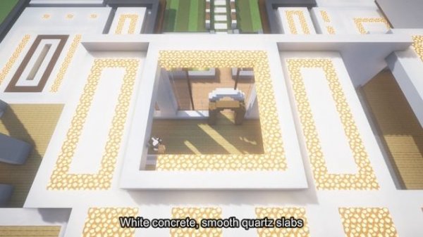 Minecraft: Modern Mansion Tutorial + Interior Part 2 | Architecture Build #14