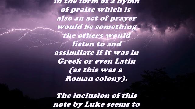 Daily Bible Verse Commentary - Acts 16:25 смотреть онлайн