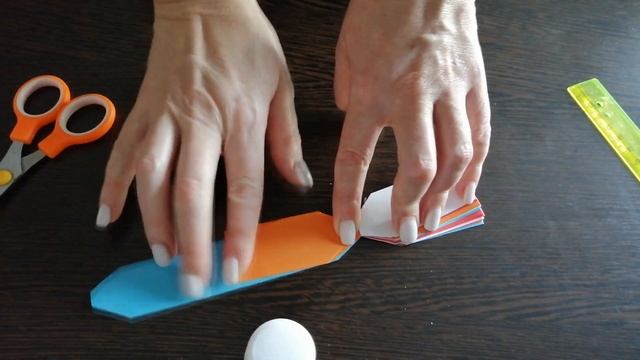 Цветок из бумажных полосок I Снежинка из бумажных полосок I Поделка из бумаги смотреть онлайн