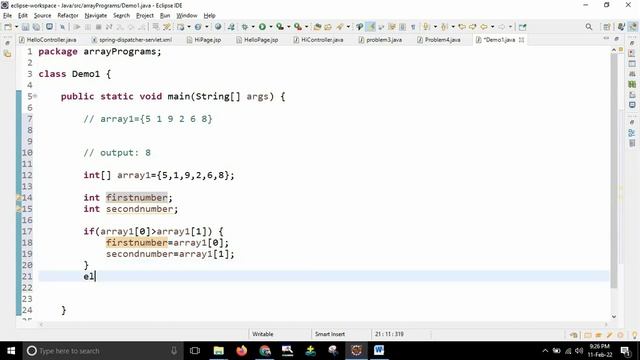 Accenture off campus coding question with complete solution in java/ Coding round for accenture смотреть онлайн