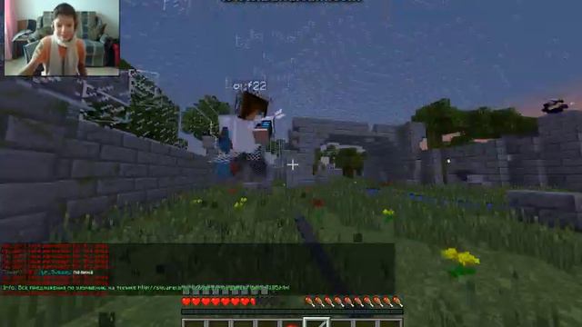 (Minecraft) PvP с вебкой. Гуф жив !!! смотреть онлайн