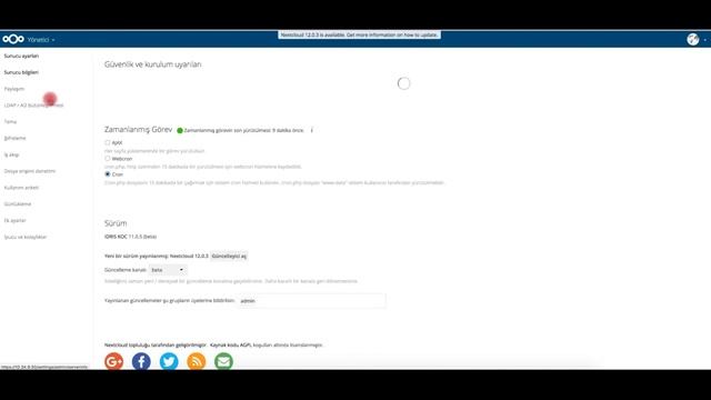 Nextcloud To Upgrade