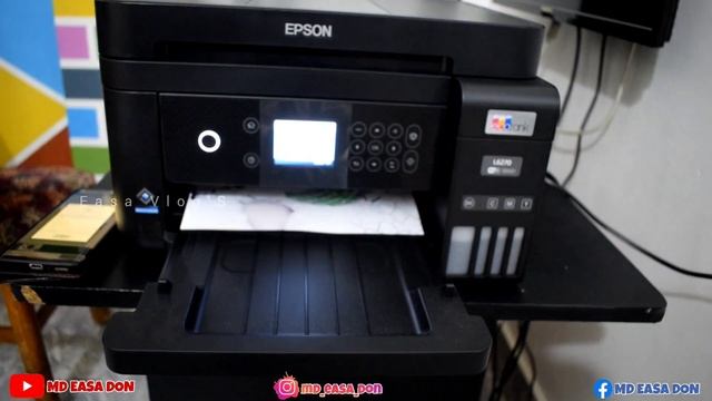 Epson EcoTank L6270 A4 Wi-Fi Duplex All-in-One Ink Tank Printer with ADF UNBOXING And REVIEW смотреть онлайн