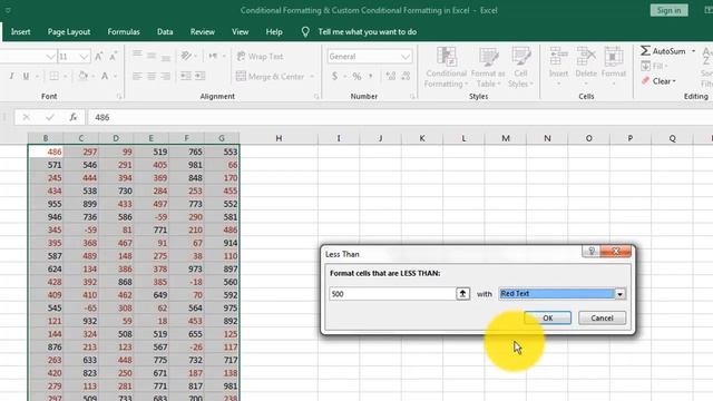 Lecture 12 - Excel - Conditional Formatting & Custom Conditional Formatting смотреть онлайн