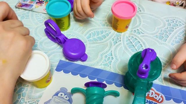 ? Плей до китчен. ? Play-Doh Kitchen. ✨ Лепим пончики. Играем в пластилин. Hatchtopia life. смотреть онлайн