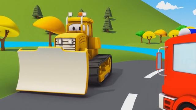 Пожарная машина и полицейская машина смотреть онлайн