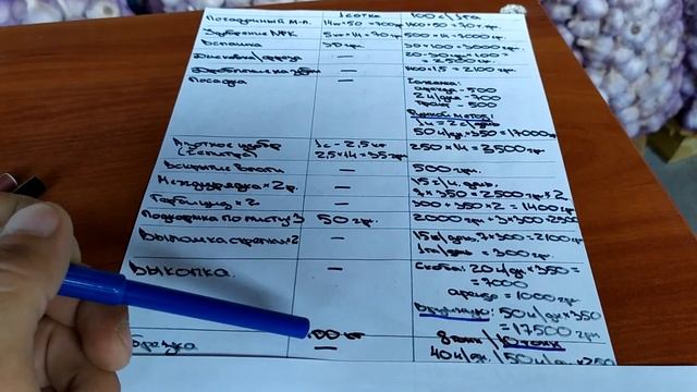 РЕНТАБЕЛЬНОСТЬ ЧЕСНОКА. ВЫГОДНО? Расчеты в цифрах от А до Я. смотреть онлайн