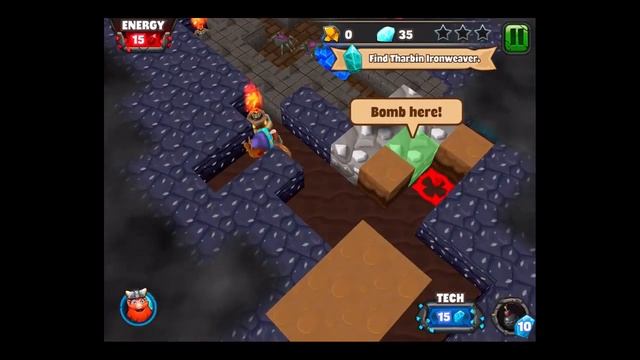 DWARVEN DEN - THE MINING PUZZLE GAME WALKTHROUGH - Part 3 (iOS) смотреть онлайн