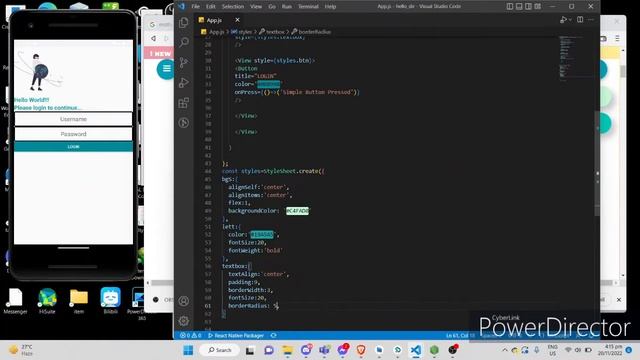 Hello World React Native смотреть онлайн