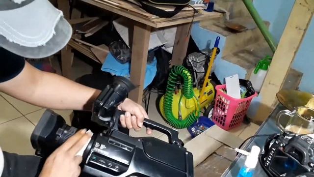 Kamera Video Sony Hxr-mc 1500 Fix Swich Power & Clining