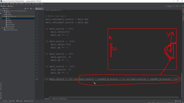 Курс Python 3 _ Игра пей понг на Python (часть 2) (1080p) смотреть онлайн