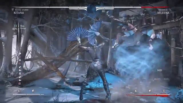 Mortal Kombat XL: Kitana Royal Storm Combo Video {26%-54%} смотреть онлайн