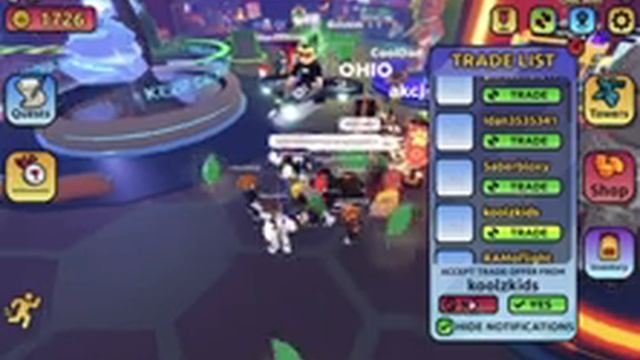 ROBLOX STREAM - MONSTER TD - TRADE AND TOWERS смотреть онлайн