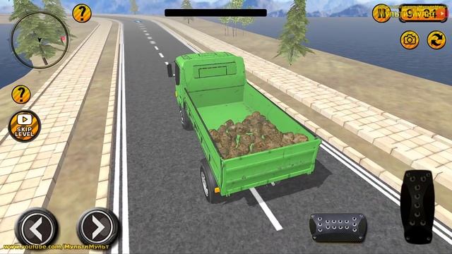 Heavy City Construction Road Builder #3 - Excavator Simulator 3D (2021) - Besr Android Gameplay смотреть онлайн