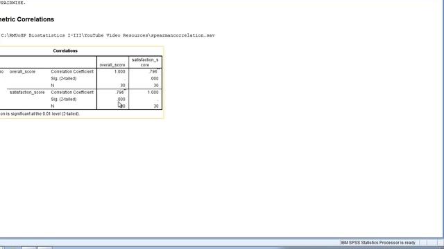How To Use SPSS - Spearman Correlation Coefficient смотреть онлайн