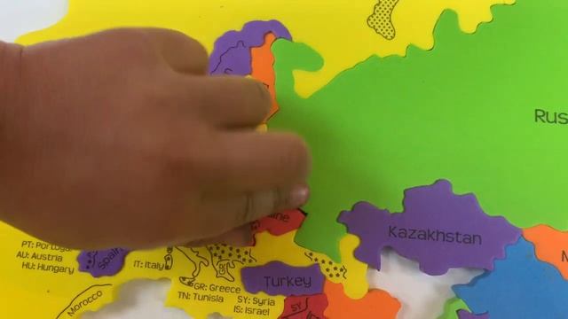 Jigsaw Puzzle | World Map and Countries смотреть онлайн