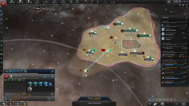 SPACE ROME COLONIAL EXPANSION - Stellaris: Federations (Imperium Romanum) Modded Campaign #2 смотреть онлайн