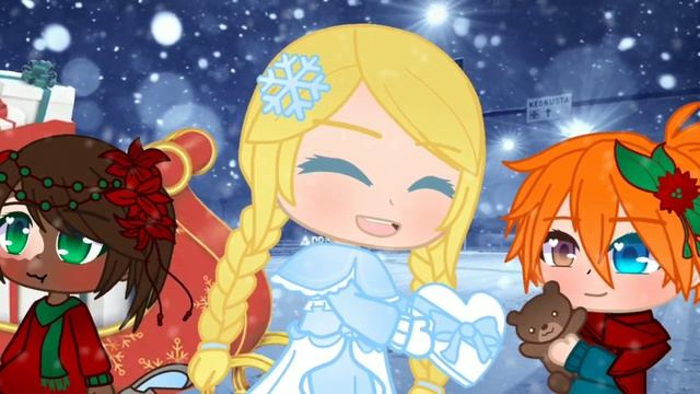 ?Готовый новогодний мап? Новый год ровно в полночь придёт ?Gacha club? смотреть онлайн