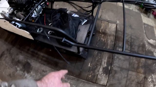 Мотобуксировщик Baltmotors SnowDog с пониженной  Доработка