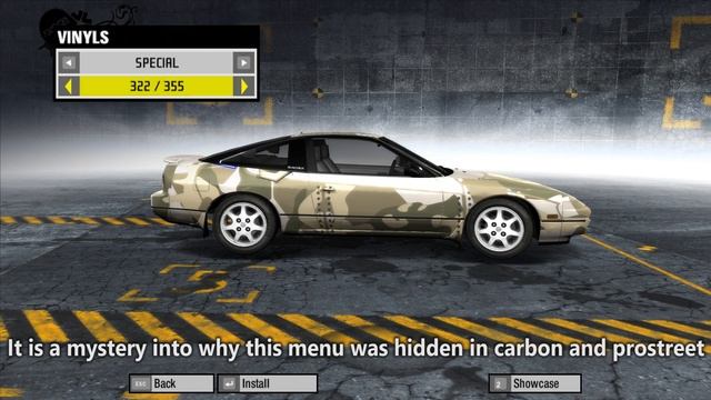 Need For Speed Prostreet: Hidden Special Vinyl Menu (Download In Description) смотреть онлайн